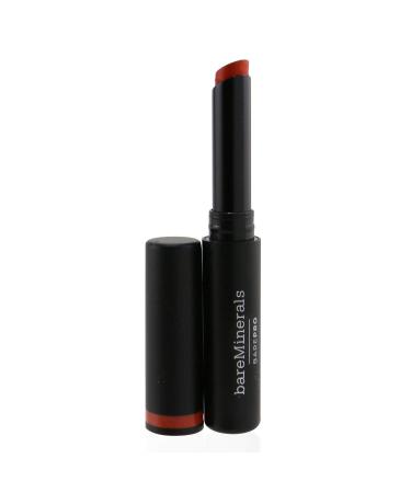 BareMinerals BarePro Longwear Lipstick in Saffron (Poppy Orange Red) - 0.07oz - Buy Online on SooperMarket.com