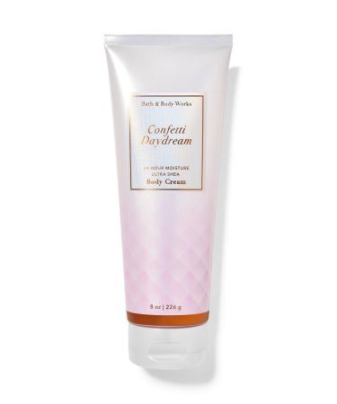 Bath and Body Works 2 Pack Ultra Shea Body Cream 8 Oz. (Confetti Daydream)