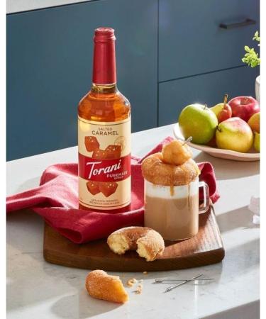 Torani Puremade Salted Caramel Flavour Syrup 750ml 2 Pack - Buy Online on SooperMarket.com