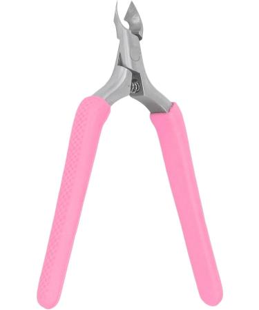 Cuticle Trimmer Ergonomic Design Nail Cuticle Cutter for Home for Cuticle (Pink) - Buy Online on SooperMarket.com