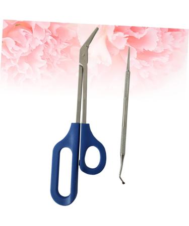 minkissy Pedicure Kit 1 Set Cosmetology kit Grooming kit Manicure kit Pregnant Woman Cosmetic kit 20x5.5cm Silver - Buy Online on SooperMarket.com