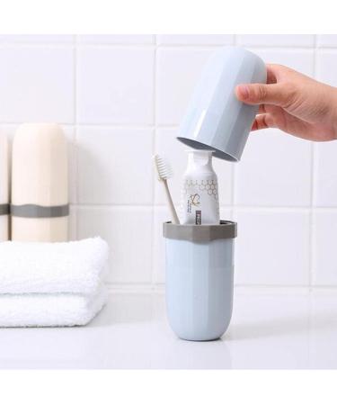 Fityle 6x Travel Toothbrush Cup Portable Toothbrush Storage Box for Toothpaste & Brushes | Ideal for International Shipping - Buy Online on SooperMarket.com