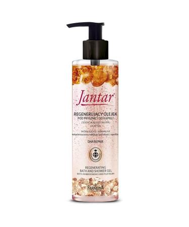 Jantar Bath and Shower Oil with Platinum 400ml