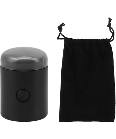 Portable Beard Trimmer Mini Black Electric Beard Trimmer with Large Blades for Business Travel (Glossy Style) - Buy Online on SooperMarket.com