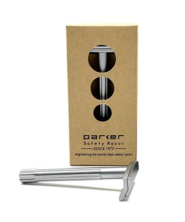 Buy Parker Safety Razor SOLOEDGE - Magnetic Single Edge Razor with 100 Blades for a Smooth Comfortable Shave | International Shipping Available - Buy Online on SooperMarket.com