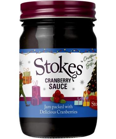 Stokes Cranberry Sauce in Limited Edition Christmas Jar 415g - Pack of 12 - Buy Online on SooperMarket.com