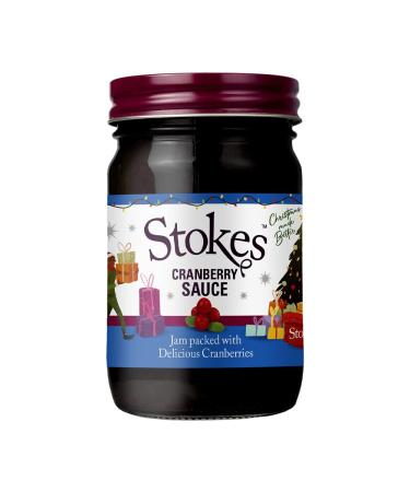 Stokes Cranberry Sauce in Limited Edition Christmas Jar 415g