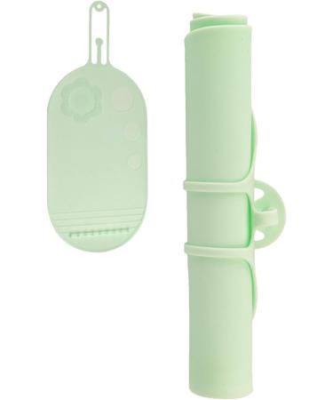 Maodom Make up Brush Cleaner Pad - Silicone Cleanser Brush Clean Pad Brush Clean Pad for Cosmetic Brushes Multifunctional Portable Cosmetic Brush Scrubber Mat Pad green - Buy Online on SooperMarket.com