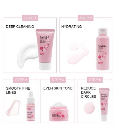 Shop Skin Care Sets & Gifts for Women | Mild Non-Irritating Face Care with Cherry Blossom Extract - Buy Online on SooperMarket.com