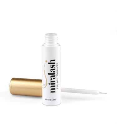 Miralash Eyelash Serum | 3 ml Conditioner for Long Dense Eyelashes | Eyelash Growth & Recovery | Best Eyelashes Growth Serum - Buy Online on SooperMarket.com