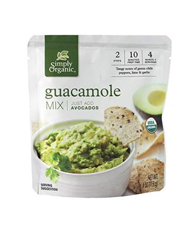 Simply Organic Organic Guacamole Mix 4 oz (113 g)