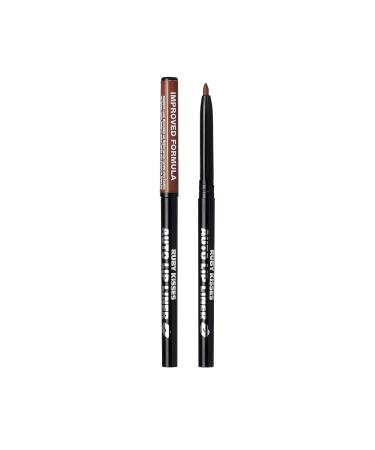 Ruby Kisses Auto Lip Liner Pencil 3-Pack - Long Lasting, Smooth Application - Brown Mechanical Lip Liner - Buy Online on SooperMarket.com