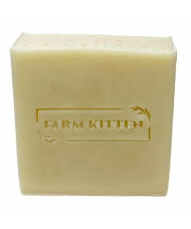 Oatmeal Foaming Face Soap with Shea Butter Borage Oil and Babassu Oil - handmade vegan soap with Colloidal Oatmeal