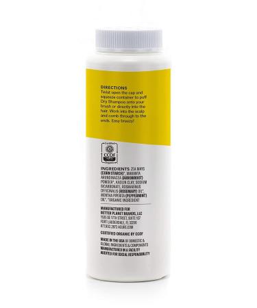 ACURE Dry Shampoo - 100% Vegan, Certified Organic Rosemary & Peppermint Formula - 1.7 Fl Oz - Buy Online on SooperMarket.com