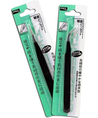 Dajidafu Stainless Steel Nail Art Tweezers Clamping Tools Professional Simple Small Rhinestone Picker Picking Tweezer Hand Tool - Buy Online on SooperMarket.com