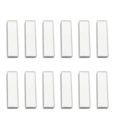 Dajidafu 12X Nail Buffer Buffering Block Sanding Brick High Elasticity Safety Great Resilience Space Saving Manicure Supplies