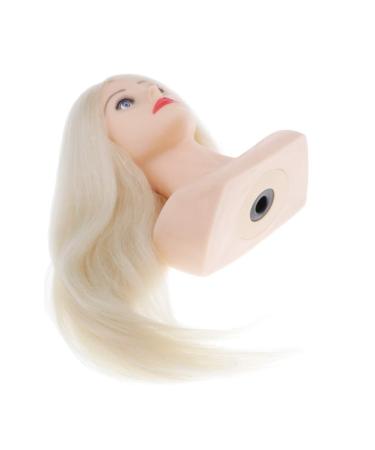 Human Hair Braiding Display Doll with Jewelry - Perfect Toy Model for Kids | Beige - Buy Online on SooperMarket.com