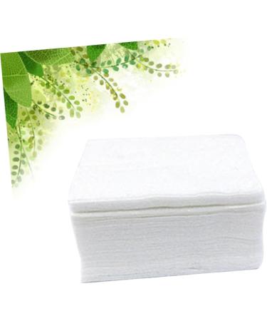 DOITOOL 100pcs Cotton Nail Polish Remover Pads - Comfortable Thin Makeup Rounds for Baby Skin Care & Easy Removal | White Boxed Quality - Buy Online on SooperMarket.com