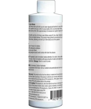 Probiotic AC Air Conditioner Condensate Line Build-Up Remover - 8 Fl Oz | International Shipping Available - Buy Online on SooperMarket.com