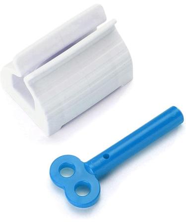 Toothpaste Squeezer Roller | Toothpaste Tube Squeezer - Rolling Tube Toothpaste Squeezer Toothpaste Seat Holder Stand Rotate Toothpaste Dispenser for Bathroom Laoxi Blue - Buy Online on SooperMarket.com