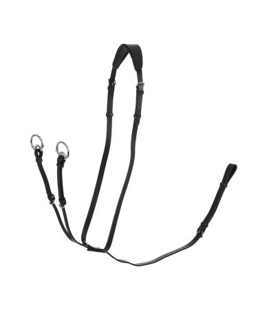 LeMieux Running Martingale - Black Black Cob