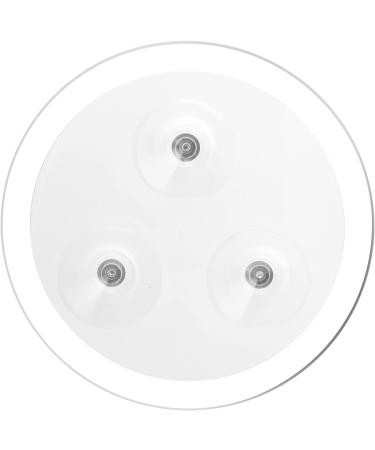 6-Inch Snowflakes Travel Magnifying Mirror with 15x Magnification and Suction Cups for Easy Makeup Application and Precision Grooming - Buy Online on SooperMarket.com