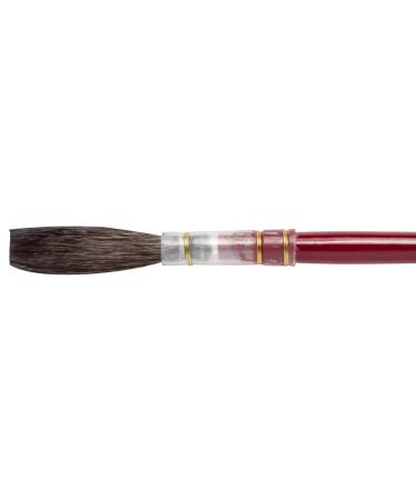Andrew Mack Brown Kazan Squirrel Hair Lettering Quill Series 179L Size 12
