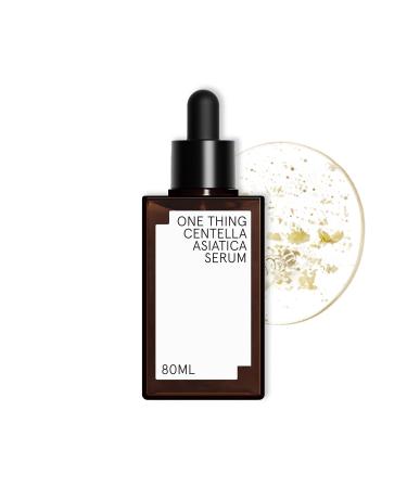 ONE THING Centella Asiatica Serum 2.7 Fl Oz | CICA HA Hyaluronic Acid Hydrating Soothing Ampoule for Oily Acne Prone Sensitive Irritated Facial Skin Barrier Repair Fine Lines | Vegan Korean Skin Care