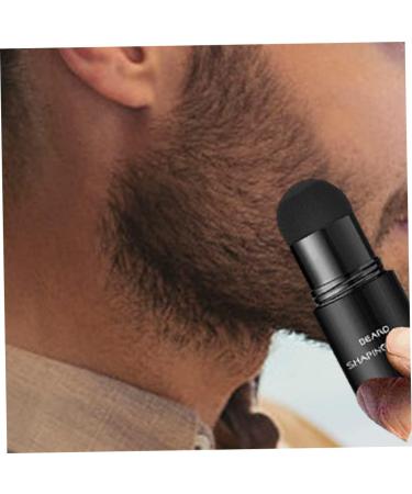 Beard Shadow Powder Instant Hair Line Shadow Stain-Proof Root Touchup Beard Shaping Filler for Thinning Dark Brown - Buy Online on SooperMarket.com