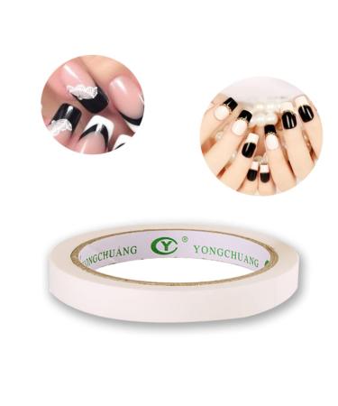 1 Roll Nail Tape Strips Nail Art Tape Nail Art Adhesive Tape Nail Art Tips Guide Creative DIY Nail Art Supplies Convenient Nail Sticker Manicure Tools