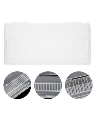 Drill Bit Storage Box - Dekaim 30 Holes Organizer for Manicure Drill Bits - Durable Display Case & Holder - Buy Online on SooperMarket.com