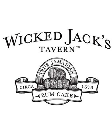 Wicked Jacks Tavern Jamaican Chocolate Rum Cake 4oz - Rich Chocolate Rum Flavor (1 Pack) - Buy Online on SooperMarket.com