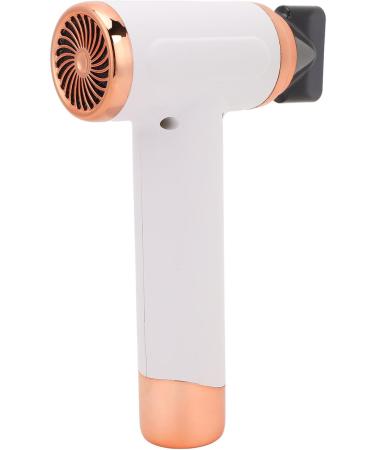Hair Dryer 200W Cordless Blow Dryer for Fast Drying 15000mAh USB Rechargeable Blow Dryer with Nozzle Cold Hot Wind Speed Adjustment Hair Care Dryer for All Hair Types (White) - Buy Online on SooperMarket.com