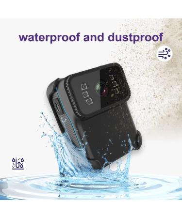 1080P WiFi Body Worn Camera with Audio and Video Recording, Night Vision, Waterproof - Mini Body Cam for Law Enforcement/Security Guard - 64G Card Included - Buy Online on SooperMarket.com