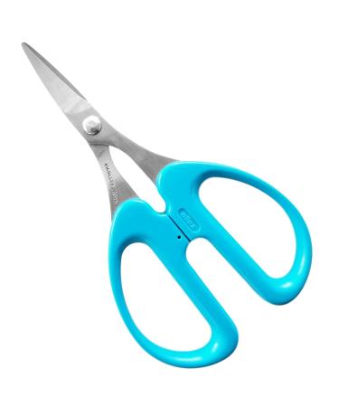 ALLEX Ostomy Scissors Curved Blunt Tips, Made in Japan, Small Scissors for Colostomy Bag and Wafer