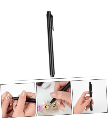 minkissy Nail Art Pen Nail Set Tool Black Nail Accessories Nail Art Design Tools Good Pens for Line Art Fine Line Art Pens Manicure Pen Nail Art Decor Pen Nail Salon Pen Body 1pc - Buy Online on SooperMarket.com