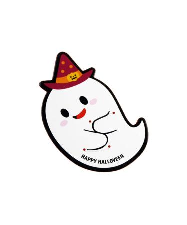 Warmhm 50pcs Halloween Message Card Halloween Candy Tag Packaging Decoration Card Paper Card Halloween Decor Pencil Caps Tooth Charms Candy Wrapping Card Lollipop Pumpkin