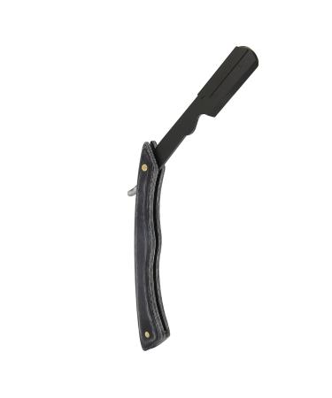 Jauarta Beard Blade Holder - Professional Foldable Manual Barber Trimmer Stand | Stainless Steel Straight Edge for Precision Grooming - Buy Online on SooperMarket.com