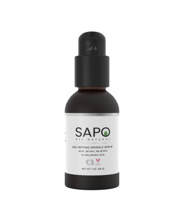 Wrinkle Serum - Reduce Wrinkles Softens Your Skin and Smoothes Your Face - Made with Retinol Hyaluronic Acid & Vitamin C - Nourishing & Moisturizing - 1 Fl Oz