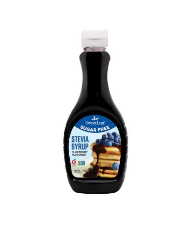 SweetLeaf Sugar-Free Stevia Syrup, Blueberry,12 Ounce