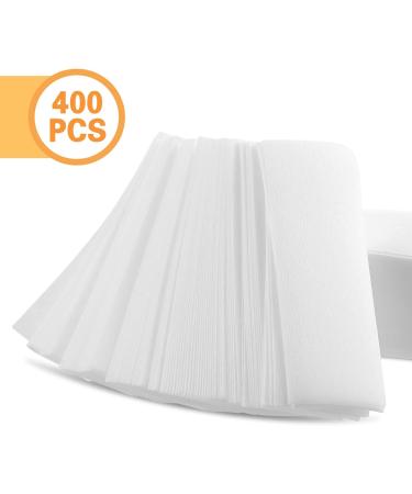 400PCS Body Wax Strips Paper - Leg, Bikini, Eyebrows - Muslin Wax Strips for Legs - 400 Count - Buy Online on SooperMarket.com