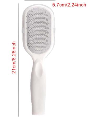 Dajidafu Foot Callus Rasp Household Skins Scrubbing Files Rubbings Accessories Pedicure Accessory Dead Skin Removal Scrubber white - Buy Online on SooperMarket.com