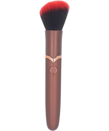 Blush Brush Electric Makeup Brush Portable Ergonomic Grip Safe 10 Levels for Airbrush for Contouring (Brown) - Buy Online on SooperMarket.com