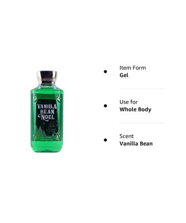 Bath & Body Works Vanilla Bean Noel Shower Gel - Shea & Vitamin E Formula - Buy Online on SooperMarket.com