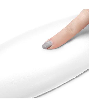 Nail Arm Rest Microfiber Leather Manicure Hand Pillow - White - Buy Online on SooperMarket.com