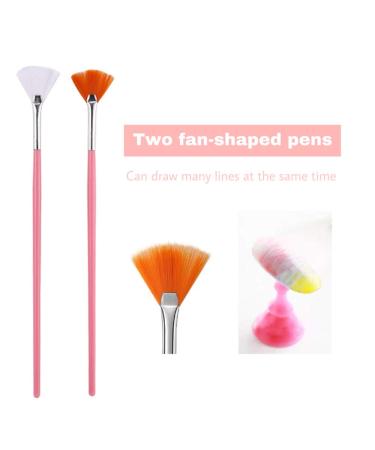 15 PCS Hanyousheng Nail Art Brush Set - Acrylic & Detail Brushes for Professional Nail Design - Ideal for Salon & Home Use - Buy Online on SooperMarket.com