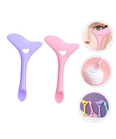 2 Pcs Eyeliner & Mascara Stencil - Easy Makeup Tool for Perfect Eye Looks | Multi-Function Brush for Girls - Buy Online on SooperMarket.com