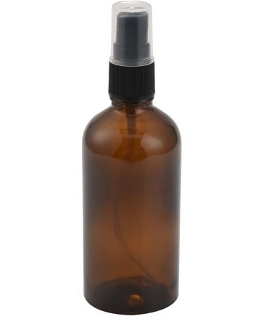 Kuuddker 100ML Amber Glass Bottle with Black ATOMISER Sprays Refillable Container for Essential Oil/Aromatherapy Use - Buy Online on SooperMarket.com