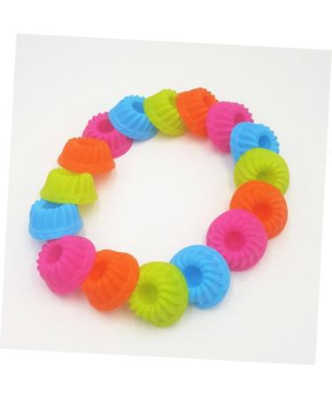 12 Pcs Muffin Cup Cake Silicone Cup medium - Buy Online on SooperMarket.com