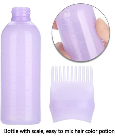 Hair Dye Brush Bottle 3 Colors Lightweight Hair Dyeing Bottle Brush Shampoo Hair Color Oil Comb Applicator Tool(blue) - Buy Online on SooperMarket.com